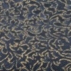 Robert Kaufman Fusions Fabric Japan Floral‎ Scroll Gold Black 1/2 Yard 44"